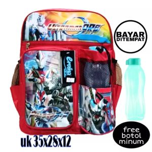 TAS RANSEL ANAK ULTRAMAN SD-TK BERHADIAH BOTOL MINUM
