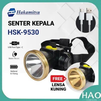 Senter Kepala Headlight LED / Senter Kepala Charger 25Watt / Senter Kepala Charger HSK-9725