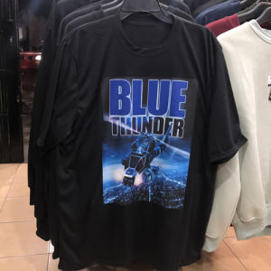 Kaos Blue Thunder Film Movie Tshirt Bahan 100% Cotton