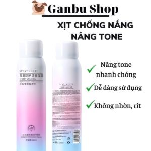 Xịt Chống Nắng Trắng Da Dưỡng Ẩm Da Maycreate SPF35