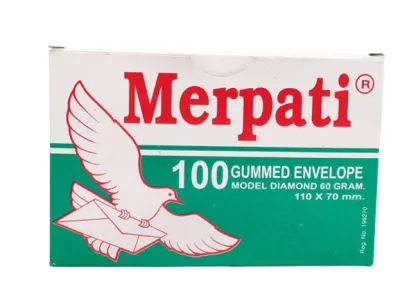 AMPLOP MERPATI VISIT 60GR ISI 100 LBR KIKI