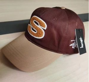 Stussy S Casual Cap Versatile Baseball Cap Quick-Drying Soft Top Sun (With Box Tag & Packaging)