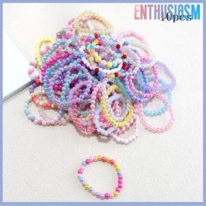 【Enthusiasm】🌟🌟【Hot Sale】🎈 10-30Pcs Colorful Beads Bracelet Kids Girls Birthday Party Favors Goodie Pinata Filler Baby Shower Wedding Guest Treat Gifts