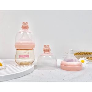 Bình Sữa Cổ Rộng JUBON PPSU bản Limited Babuu 90120ml Núm Ti Siêu Mềm Chống Sặc Chống Đầy Hơi Dễ Tiệt Trùng An Toàn Cho Bé Nhiều Họa Tiết Xinh Xắn