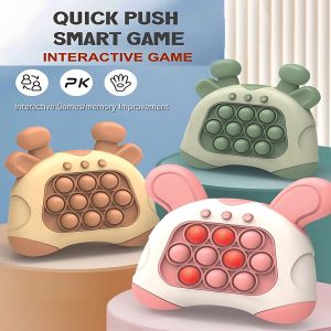 Pop it Electronic Toy Quick Push Puzzle Game Console Pop It Fidget Toys for Kids