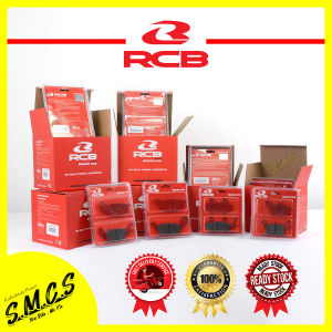 RCB Brake Pad Y15ZR\LC135\EGOS\RGS\BELANG150\LC5S\W110\RS150\AIRBLADE\CLICK\CBR150\MSX125 DEPAN BELAKANG 100% ORIGINAL RACING BOY E SERIES BRAKE DISC