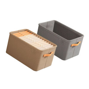 Hộp đựng quần áo 42cm hộp vải đựng đồ khung cứng có quai xách giỏ đựng quần áo đa năng hộp chứa đồ xếp gọn tiết kiệm không gian tủ vải đựng đồ