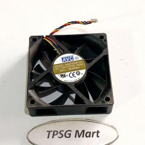 Quạt 7Cm dày 2.0Cm / Điện áp DC 12V Quạt 4 dây đầu cắm 4 Pin (Fan tháo LK)