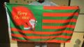 Christmas Flags for Outside 3x5 - Santa Flag 3x5 Outdoor with Cute Santa Claus Carrying Christmas Gift Bag, Christmas Decorations for Garden Yard Home Indoor Outdoor. 