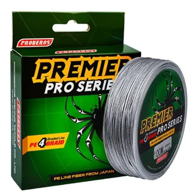 Proberos Braided Fishing Line PE 100M x4 Tali Pancing Benang Pancing Braid 10lb 4 Stands 4 Sulam fishing accessories