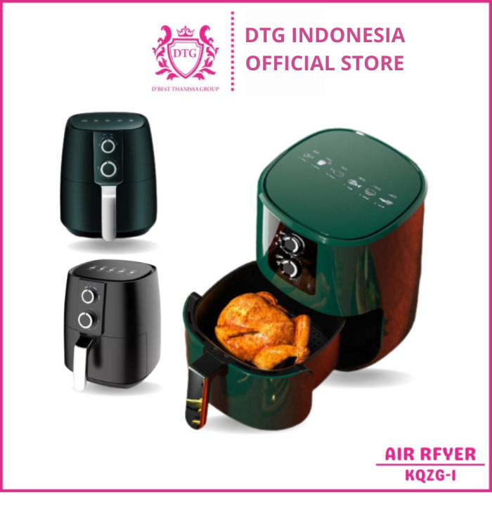 Dtg Indonesia PROMO Air Fryer Low Watt 3.2L Mesin Penggorengan Tanpa ...