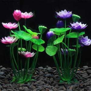 [COD] ZHONGYI0 Bể cá nhân tạo sen cây trang trí bể cá cảnh quan nước cỏ đồ trang trí thủy sản mô phỏng nhà máy hoa Nguồn cung cấp