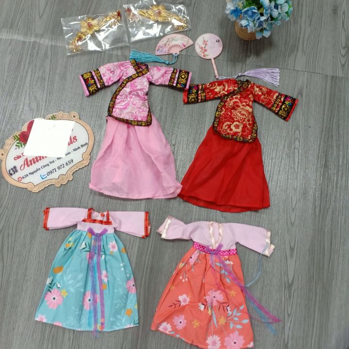 Chỉ Bán Nguyên Set Váy Siêu Xinh Dành Riêng Cho Búp Bê Cao 30cm ( Không Kèm Búp  Bê ) | Shopee Việt Nam