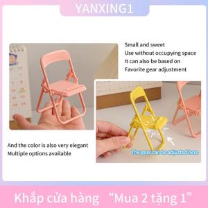 [COD] YANXING1 Mini Hình Dạng Ghế Điện Thoại Di Động Đứng Xách Tay Dễ Thương Đầy Màu Sắc Có Thể Điều Chỉnh Gấp Phân Điện Thoại Lười Biếng Máy Tính Để Bàn Chủ Cho Điện Thoại Di Động