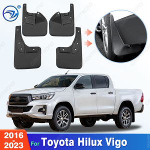 For Toyota Hilux Vigo 2016-2023 2017 2018 2019 2020 2021 2022 Fender Mudflaps Splash Guards Mudguards Mud Flaps car Accessories