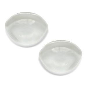 แผ่นเสริมหน้าอกที่มองไม่เห็นในตัว แผ่นเสริมหน้าอกแบบมีกาวในตัวแบบชิ้นส่วน