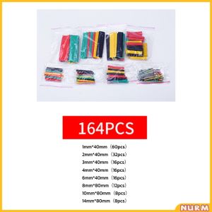 Nurm Heat Shrink Tubing Insulation Shrinkable Tube 2:1 Sleeve Kit Electrical Connection Electrical Wire