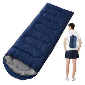 【COD】Sleeping Bag Camping Camping Outdoor Extreme Mummy Waterproof Sleeping Bag Polar