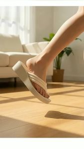 [Free Shipping] New Ins-style height-increasing sandals for women platform thick-soled flip-flops versatile non-slip beach shoes for summer