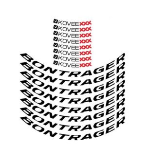 MTB Road Bicycle Wheel Stickers for Bontrager Kovee XXX Mountain Bike Cycling Decoration Decals Sunscreen Waterproof Antifade