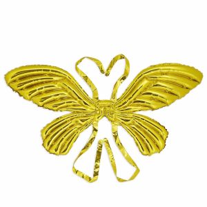 Balon Sayap Kupu-Kupu Warna-Warni Besar Balon Foil Kupu-Kupu 100x40Cm Balon Pesta Ulang Tahun Balon Dekorasi Satuan Angel Wing Foil Balloon Butterfly Fairy Wing Balloons Theme Birthday Wedding Decor Hanging Butterfly Wing Murah PST