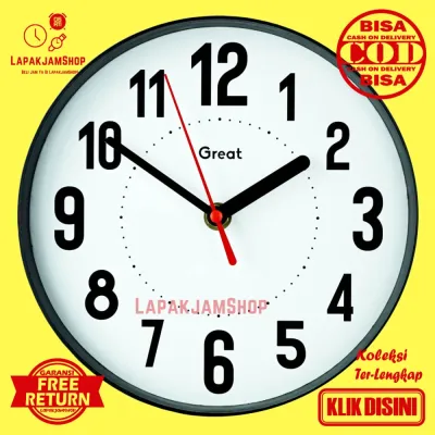 Jam Dinding Quartz Minimalis Minimalis Unik GR888-1088 Putih Dekorasi Kamar Keren Minimalis Besar TANPA KACA