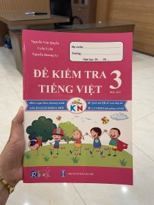 Sách - Đề kiểm tra tiếng việt lớp 3 học kì 1 (Kết nối)