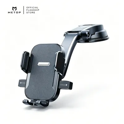 METOP 360° Rotatable Car Phone Holder For Dashboard And Windshield Suction Cup Cell Phone Mount Universal