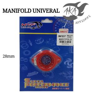 MRP CARBURETOR MANIFOLD 28MM WITH COLOR UNIVERSAL