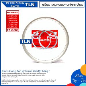 NIỀNG RACINGBOY CHÍNH HÃNG ĐEN/BẠC (GIÁ 1 CÁI)