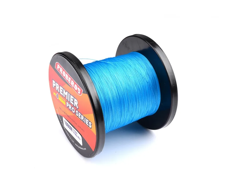 PROBEROS Casting Braided Line 300M 500M 1000M Multifilament Pe Fishing Line  Super Strong 4 Strands Braided