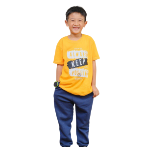 Set Kaos Cotton Combed 30s Dan Celana Jogger Anak Murah kualitas Distro