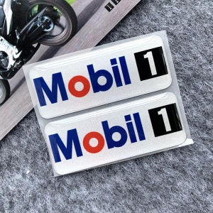 1 Pair of 3D Resin Gel Mini Stickers ARROW Gopro Castrol Repsol OHLINS Mobil Monster ABS GPS GS RR Elements Modified Motorcycle Stickers