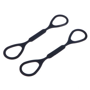 🔥FJS🔥 2ชิ้นเครื่องดนตรีทรัมเป็ตเปลี่ยนเสียงเชือกซิลิโคนแบบพกพาบำรุงรักษาเครื่องดนตรีอุปกรณ์มืออาชีพ