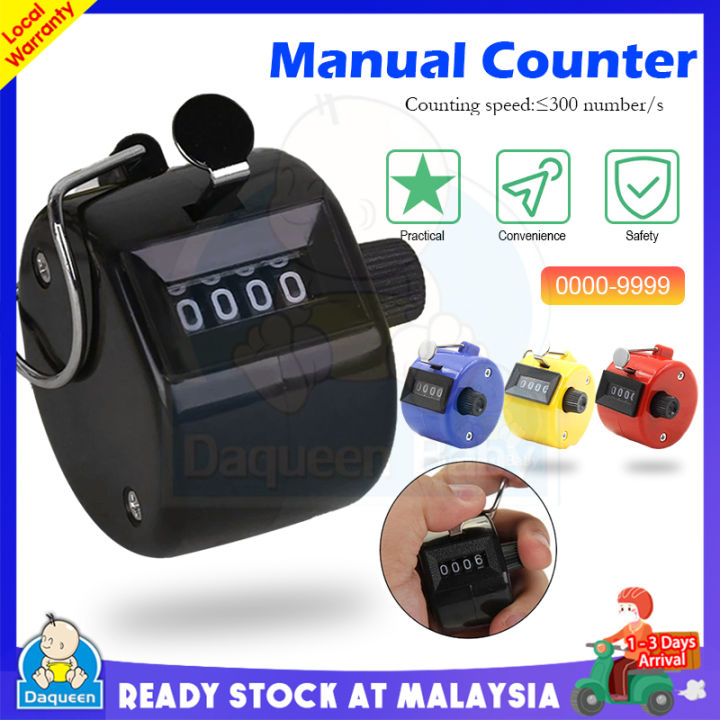 Premium Hand Tally Counter HT-1 Gold – Counter And Measuring Tools - View #11