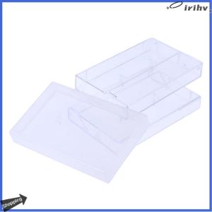【jianzhanqinl】 1 cái hộp Băng Cassette hộp đựng trong suốt Hộp Băng trống ghi âm từ tính hộp chống bụi
