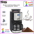 Máy xay kết hợp pha cafe bán tự động thương hiệu nhập khẩu DSP KA3055, 8 mức độ điều chỉnh độ min, chế độ hẹn giờ pha kèm chức năng chống nhỏ giọt khi ngắt (Bảo hành 12 tháng). 