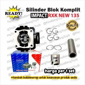 Cylinder Silinder Block Assy Set Yamaha RXK RX-KING NEW 135 (IMPACT)