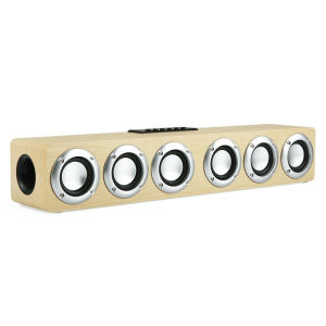 ลำโพงบรูทูธลำโพง6ตัว เบสทรงพลังลำโพงเบสหนักๆรองรับบลูทูธ 5.0/AUX/การ์ดTF/USBลำโพงคอมพิวเตอเสียงชัดซาวด์บาร์มีสองสีให้เลือก ซับเบส