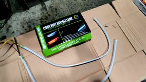 LAMPU ALIS DRL 60CM 24VOLT FLEXIBLE SEN SIGN TRUK BUS