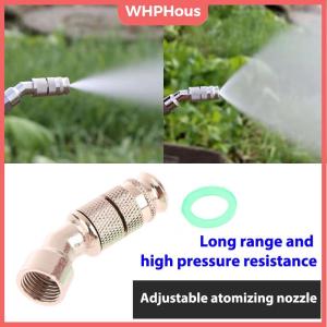WHPHous 1Pc Brass Atomization Nozzle Adjustable Distance Spray Garden Medicine Cleaning Machine Agricultural Electric Sprayer Nozzle