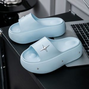 [Free Shipping] 6.0 thick-soled slippers for women spring outdoor wear 2025 new style EVA lightweight perfect with dresses