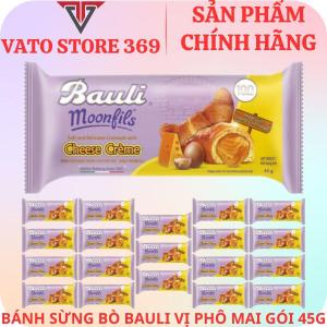 Bánh sừng bò BAULI vị phô mai gói 45g (thùng/gói)