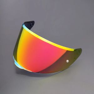 Full‑Helmet Visor for FF820 RAPID III Electroplated Mirrored Replacement Shield Motorcycle Riding Accessories