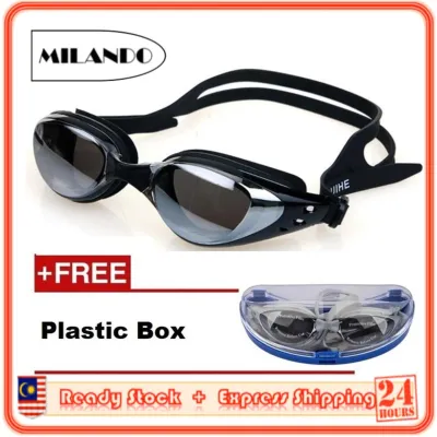 MILANDO Sport Swim Goggle Adult Swimming Goggles with Anti Fog Technology 游泳眼镜 (Type 1)