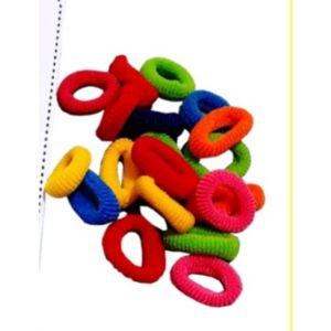 Mainan Edukasi KARET WARNA Montessori pola warna tangan