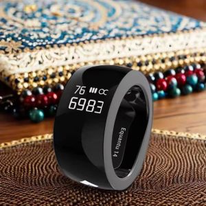 Smart Tasbih Tally Counter Ring Zikr Ring Bluetooth Tasbih Ring Equantu SQ668 Tasbih Digital Counter Ring Muslim Door Gift Pray Counter Zikir Ring Waterproof 5 Prayer Time Reminder