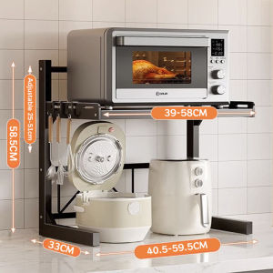 Microwave Rack Shelf Kitchen Organiser Rack Kitchen Stand Bowl Plate Dish Rack Sink Organizer