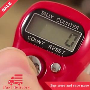 [COD] Finger Counter Compass LED Electronic Handheld Tally Counter Clicker Counter Ring