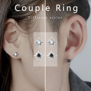 [Hoa Cúc Nhỏ]bông Tai Dạng Hạt Nhỏ Pha Lê Zircon Ngôi Sao Thời Trang Mới Màu Bạc Cho Nam Nữ Trang Sức Cá Tính Quà Tặng Tiệc Tùng